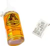 A bottle of Gorilla Glue and a small packet of safety instructions are shown against a white background. Produktbild-Vorschau
