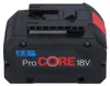 Bosch ProCORE Akku-Kit 18V 5,5 Ah + GAL 1880 CV Produktbild-Vorschau 5