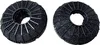 Two black charcoal filters are shown against a white background. Produktbild-Vorschau