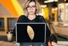MuchoWow® Laptop Aufkleber Sticker Cover Schwarz und Gold - Produktbild-Vorschau 5