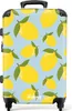 NoBoringSuitcases.com® Großer Koffer - Pastellblau mit Produktbild-Vorschau 1