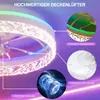 68W Leise Deckenventilator,Kristall Deckenleuchte RGB Produktbild-Vorschau 7