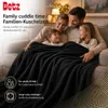 Betz Fleecedecke 130x170 cm 180g/m² – Weiche Wohndecke & Produktbild-Vorschau 3