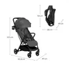 Lionelo Agia Kinderwagen Buggy kompakt faltbar Auto Fold Produktbild-Vorschau 9