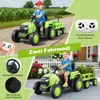 Costway Kinder Rutsch-Traktor, Elektrofahrzeug mit Produktbild-Vorschau 5