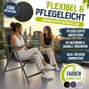 tillvex Gartenstuhl Anthrazit klappbar aus Aluminium | Produktbild-Vorschau 6