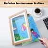 Bilderrahmen Kinderzeichnungen,Klappbarer Foto- & Produktbild-Vorschau 6