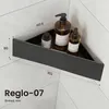 Mai & Mai Duschablage zum Bohren oder Kleben, Duschregal Produktbild-Vorschau 6