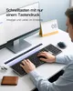 Bezprzewodowa klawiatura Inateck, funkcja AI z 3 kanałami Podgląd zdjęcia produktu 5