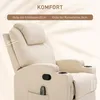 HOMCOM Massagesessel Fernsehsessel Relaxsessel TV Sessel 5 Produktbild-Vorschau 8