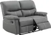 3+2-Sitzer Sofa und Sessel mit Relaxfunktion aus grauem Produktbild-Vorschau 3
