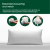 HANSKRUCHEN Cuscino in piuma Premium de Luxe 50x70 cm Anteprima dell’immagine prodotto 9