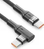deleyCON 1,5m 100W USB C Ladekabel Winkel 90 Grad USB-C auf Produktbild-Vorschau 1