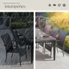 Chaise en résine tressée GIRONA avec une capacité de charge Voir les images du produit 7