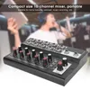 Przenośny 10-kanałowy mikser dźwięku stereo, konsola Podgląd zdjęcia produktu 9