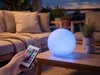 Smartwares LED Solarleuchte Kugel OSL-60082 weiß 30,5 cm Produktbild-Vorschau 1
