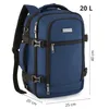 RYANAIR WIZZAIR Reiserucksack 40x25x20 Freigepäck ZAGATTO Produktbild-Vorschau 10