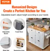 VEVOR kuchyňský ostrůvek Kuchyňský vozík 1100x450x825mm Náhled obrázku produktu 2