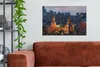 MuchoWow® - Leinwandbilder - Moskau am Abend, Wandbild, Produktbild-Vorschau 3