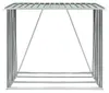 vidaXL Houtopslag, verzinkt staal, 163 x 83 x 154 cm, groen Productafbeelding-voorbeeld 4