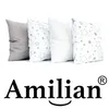Amilian 4er Set, 40x40 cm 16x16 inch, Dekoratives Kissen, Produktbild-Vorschau 7