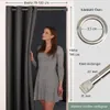 tinycurtains Türvorhang 195x150cm mit Teleskopstange Produktbild-Vorschau 2