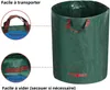 Gartensack afvalzakken, set van 3 stuks, robuust, groene Productafbeelding-voorbeeld 2