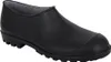 A black garden clog shoe is shown against a white background. Voir les images du produit
