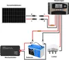 100W Watt Wohnmobil Solarmodul Set Solarpanel Solaranlage Produktbild-Vorschau 3