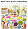 Wachstuch Tischdecke abwaschbar – pflegeleicht & Produktbild-Vorschau 2