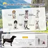 PawHut, inklapbare fietskar voor honden, rode kleur Productafbeelding-voorbeeld 4