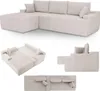 Juskys Sofa Coredo - Beige, moderne Couch aus Cord mit Produktbild-Vorschau 1