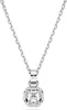 Swarovski Naszyjnik z zawieszką Birthstone April Cushion Podgląd zdjęcia produktu 5