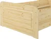 Seniorenbett extra hoch 100x200 Einzelbett Holzbett Produktbild-Vorschau 7