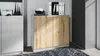 Vladon Sideboard Logan,  Germany, Kommode mit 2 Türen, Weiß Produktbild-Vorschau 2