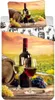 Bettwäsche Wendemotiv Wein Weinglas Weinflasche Weinfass Produktbild-Vorschau 1