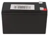 A black battery is shown from a slightly elevated front-side angle against a white background. Náhled obrázku produktu