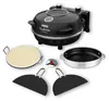Eratec PM-27, 1 Pizza/Pizzen, Schwarz, 400 °C, 6 kg Produktbild-Vorschau 3