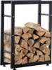 Stojan na dřevo Keri V2 25x80x125, černá Náhled obrázku produktu 1