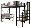 Letto a castello Flieks 90x200 cm con divano imbottito, Anteprima dell’immagine prodotto 8