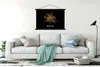 MuchoWow® Textilposter Berlin - Gold - Karte - Stadtplan - Produktbild-Vorschau 3