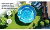 Piscine ronde en acier GRE à l'aspect anthracite KIT300GY – Voir les images du produit 8