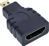 InLine HDMI Adapter, HDMI A Buchse auf Micro HDMI D Produktbild-Vorschau 1