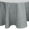 Tischdecke Outdoor Grau Garten Balkon Tischtuch Ø 145 cm Produktbild-Vorschau 1
