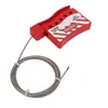 Regulowana blokada Lockout Tagout Cable Lock ze stali Podgląd zdjęcia produktu 3