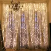 Weihnachten LED lichterkette garland vorhang string lichter Produktbild-Vorschau 3