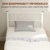 HOMCOM Bettrahmen für Matratze 200 x 90 cm, Bettgestell 88 Produktbild-Vorschau 6