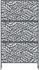 vidaXL Sichtschutz 100 x 50 x 180 cm Stahl Anthrazit Produktbild-Vorschau 4