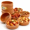 Tapas Schalen 6er Set Auflaufformen Tapasschalen Ton Produktbild-Vorschau 1