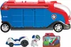 A Paw Patrol Mission Cruiser toy set with a vehicle, a dog figure, and a display card. Produktbild-Vorschau